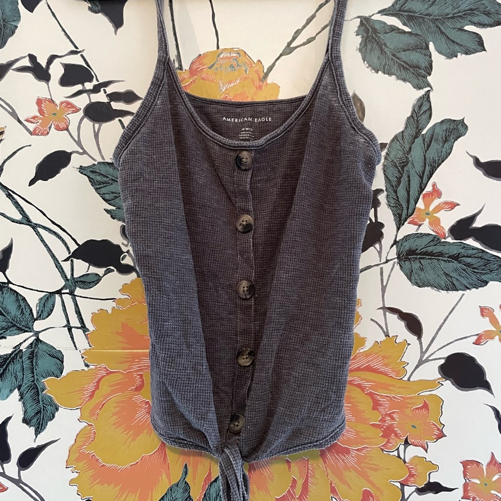 American Eagle Henley Tank